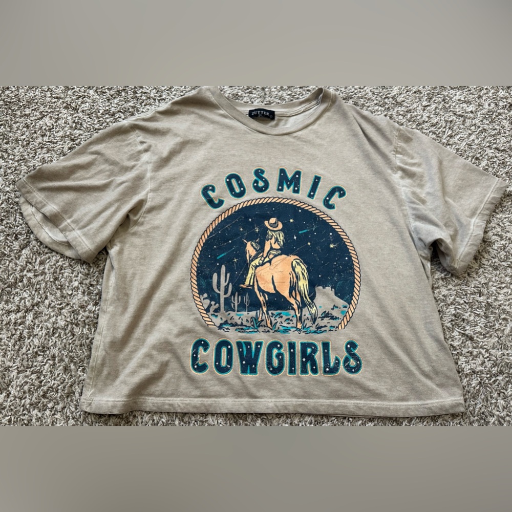 The Cosmic Cowgirls Vintage Tee - Picture 2 of 6